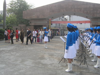 2006年省中职学校学生服装设计技能大赛在沙溪理工学校开幕