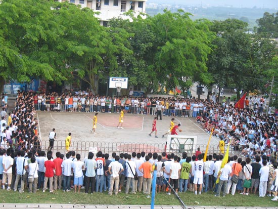 广东海洋大学第八届海大杯篮球赛胜利落幕