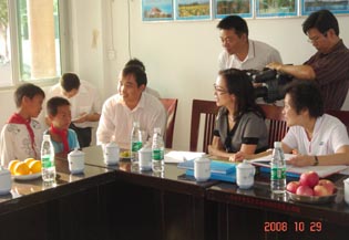 宣传部部长黄惠娟,团惠来县委书记方丹阳,岐石镇委书记陈卓豪等领导