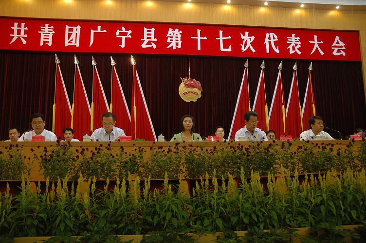 共青团广宁县第十七次代表大会胜利召开