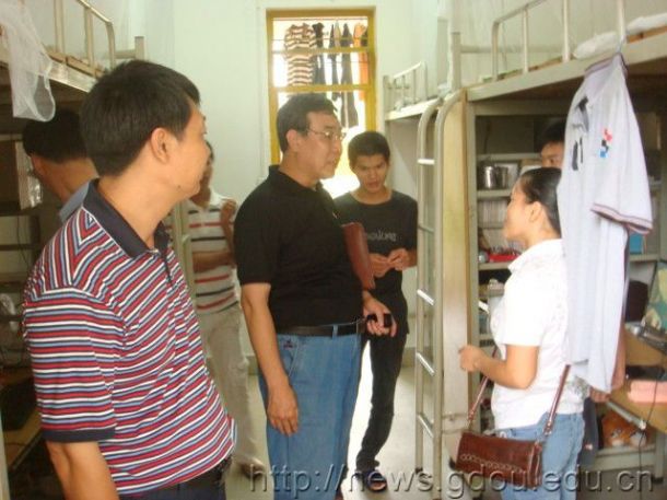 广东海洋大学职业技术学院领导到主校区看望0