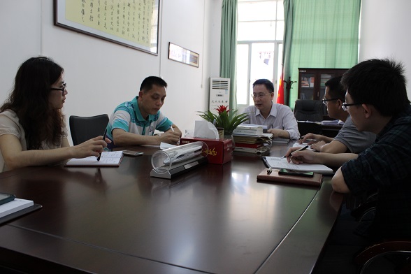【湛江师院】学校党委彭权群副书记到团委调研