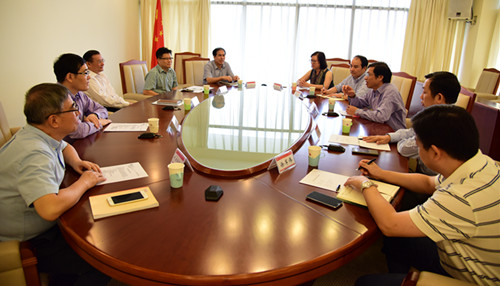 【深圳大学】宁波大学党委书记一行前来深圳大