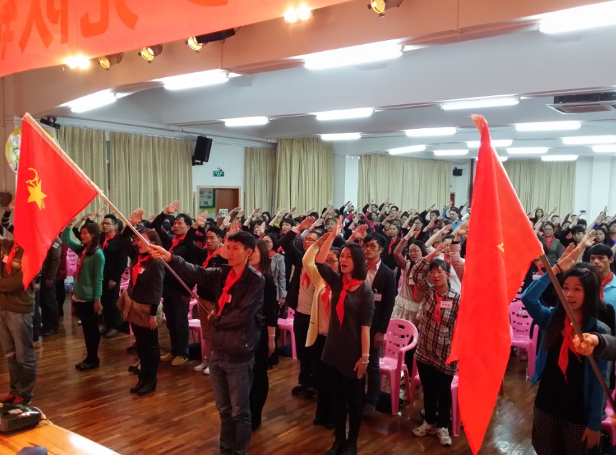 江门市举办2013年少先队辅导员培训班